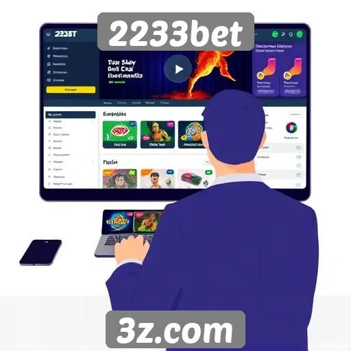 Avaliação da experiência do usuário no 2233bet